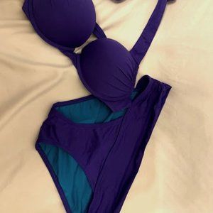 Victoria's Secret Miraculous Halter Underwire Bikini | B36 | Adds 2 Cup Sizes!